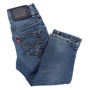 Levi's 511 Slim Performance Jeans Toddler 2T Blue Adjustable Waist